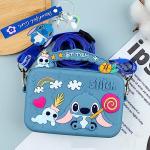 Adjustable Crossbody Bag with Zipper and Lanyard