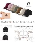 FURTALK Vintage Washed Adjustable Baseball Cap
