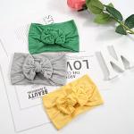 CÉLLOT Soft Stretchy Knot Headbands for Girls