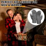 Alpaca Wool Touch Screen Winter Gloves - 2 Pairs