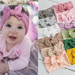 CÉLLOT Soft Stretchy Knot Headbands for Girls