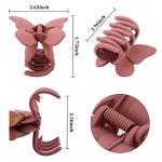 Butterfly Claw Clips for Women - 4 Pack