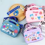 Adjustable Crossbody Bag with Zipper and Lanyard