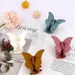 Butterfly Claw Clips for Women - 4 Pack