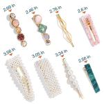 28 PCS Handmade Hair Clips Set for Women