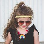 Colorful Adjustable Braided Headbands for Girls