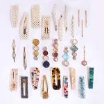 28 PCS Handmade Hair Clips Set for Women