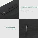 YITAHOME Black TV Stand for 75/80 Inch TVs