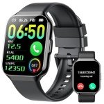 Smartwatch with HD Touch Screen & Fitness Tracker