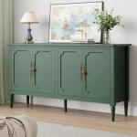 RoyalCraft Green Sideboard Buffet Cabinet with Storage