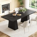 Little Tree Modern Rectangle Dining Table for 6