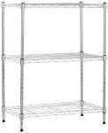 3-Shelf Adjustable Heavy Duty Steel Wire Rack
