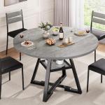 Round Dining Table for 4 - Space Saving Design