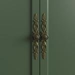 RoyalCraft Green Sideboard Buffet Cabinet with Storage