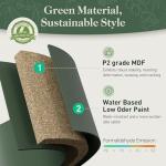 RoyalCraft Green Sideboard Buffet Cabinet with Storage