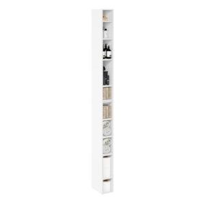 Furinno Fulda 10-Tier Space-Saving Bookshelf