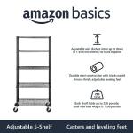 Amazon Basics Heavy Duty 5-Shelf Storage Unit