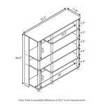 Furinno Multi Storage Shoe Rack, 6-Tier, French Oak