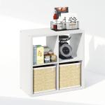 Furinno 4-Cube Open Shelf Closet Organizer