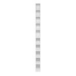 Furinno Fulda 10-Tier Space-Saving Bookshelf
