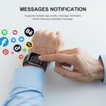Smartwatch with HD Touch Screen & Fitness Tracker