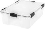 IRIS 41.2 Quart WeatherPro Storage Box with Lid