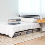 IRIS USA 10-Pack Clear Storage Bins with Lids