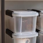 IRIS USA 6 Qt WeatherPro Storage Bins Set