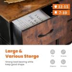 Sweetcrispy 8-Drawer Fabric Dresser Organizer