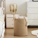 YOUDENOVA 58L Jute Rope Laundry Hamper Basket