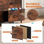 Sweetcrispy 8-Drawer Fabric Dresser Organizer