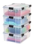IRIS 41.2 Quart WeatherPro Storage Box with Lid