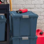 IRIS USA 74 Qt Eco-Friendly Storage Bins - 4 Pack