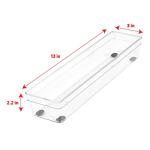 Glad Heavy Duty Plastic Drawer Organizer Tray, 13