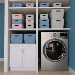 Glad Stackable Storage Baskets with Lids - Set of 6