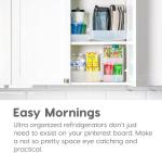 IRIS USA Clear Stackable Storage Bins - 8 Pack