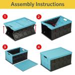 Glad 48L Collapsible Storage Bin with Lid