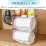 Vtopmart Stackable Trash Bag Holder - 2 Pack