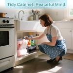 Vtopmart Stackable Trash Bag Holder - 2 Pack