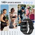 Smartwatch with HD Touch Screen & Fitness Tracker
