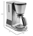 Cuisinart PurePrecision 8-Cup Coffee Brewer, Silver