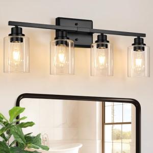 Unicozin Modern 4-Light Vanity Light Fixture