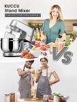 KUCCU 9.5 QT Electric Stand Mixer, 6 Speed