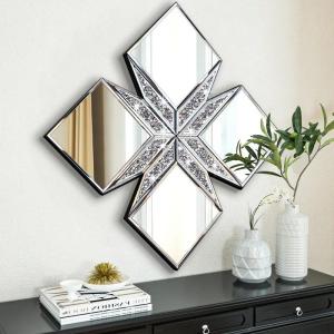 Crushed Diamond Decorative Wall Mirror 22.25