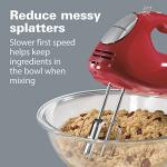 Hamilton Beach 6-Speed Electric Hand Mixer - Red