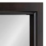Kate and Laurel Rustic Windowpane Accent Mirror