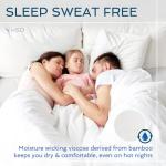 Cooling Bamboo King Size Bed Sheet Set