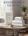 LANE LINEN Organic Cotton Queen Sheet Set - White