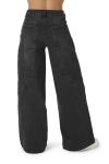 Wide-Leg Wallet-Chain Jeans in Black 27