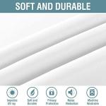 H.VERSAILTEX 84-Inch White Thermal Insulated Curtain